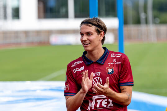 Örgrytes Noah Christoffersson  jublar