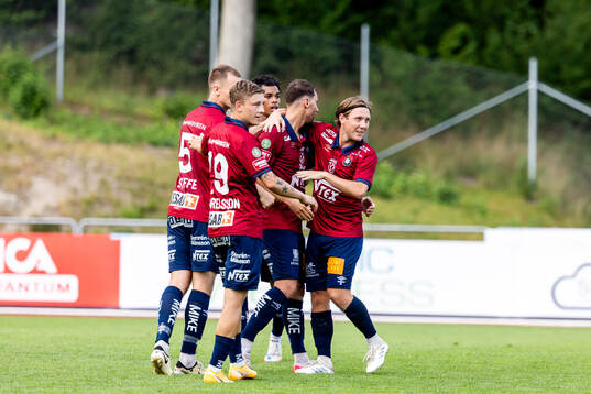 Örgrytes spelare jublar