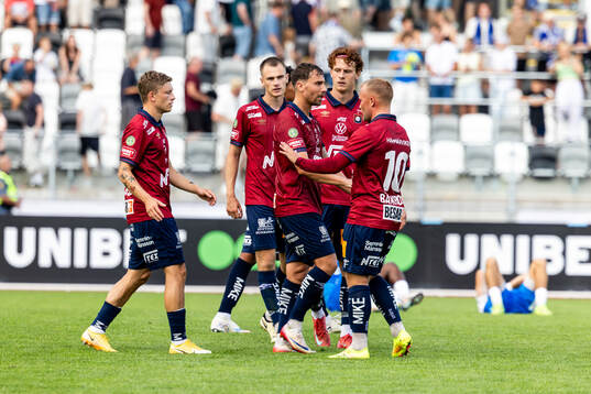 Örgrytes spelare jublar