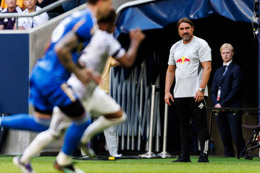 Head coach Daniel Farke of Leeds United