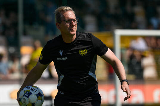 Mjällbys assisterande tränare Christofer Augustsson