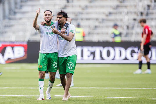 Hammarbys Abdelrahman Boudah Saidi och Montader Madjed