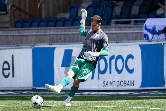IFK Göteborgs målvakt Elis Bishesari