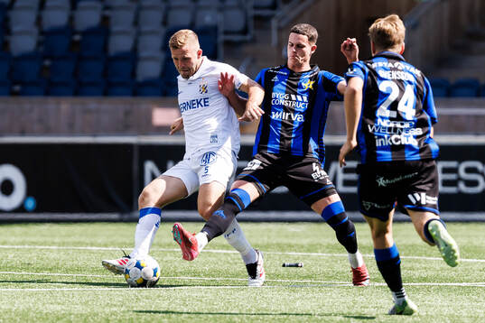 IFK Göteborgs Jonas Bager och Sirius Robbie Ure