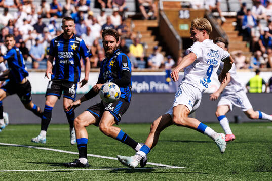 Sirius Simon Sandberg och IFK Göteborgs Max Fenger