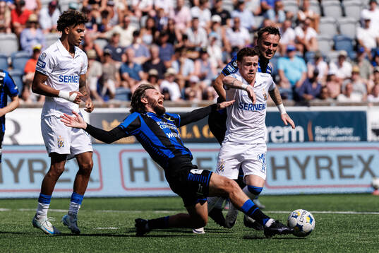 Sirius Simon Sandberg och IFK Göteborgs Tobias Heintz