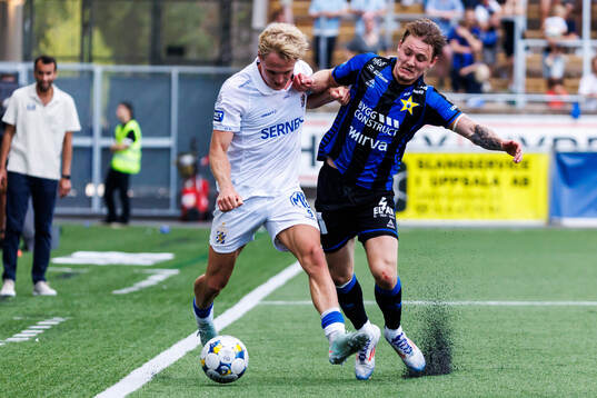 IFK Göteborgs Max Fenger och Sirius Noel Milleskog