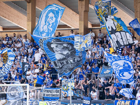 under fotbollsmatchen i Allsvenskan mellan Sirius och IFK