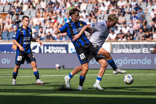 Sirius Adam Vikman och IFK Göteborgs Max Fenger