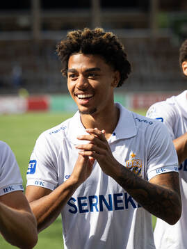 IFK Göteborgs Sebastian Clemmensen jublar