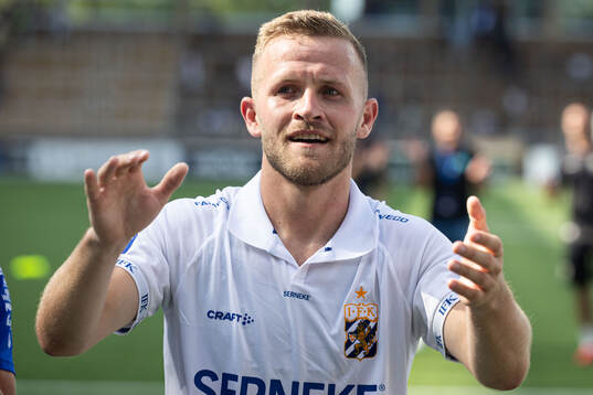 IFK Göteborgs Jonas Bager  jublar