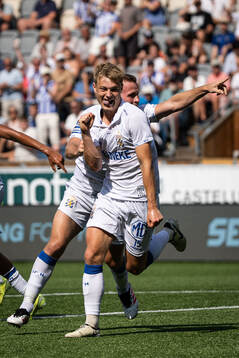 IFK Göteborgs David Kruse jublar