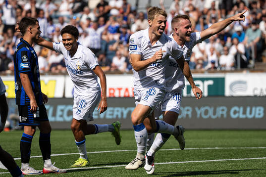 IFK Göteborgs David Kruse jublar