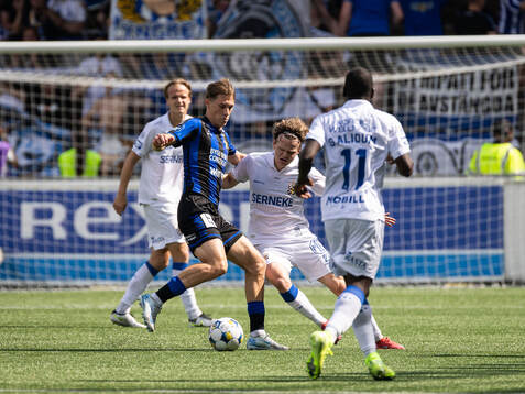 Sirius Marcus Lindberg och IFK Göteborgs Kolbeinn