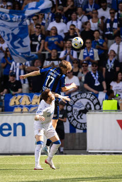Sirius Marcus Lindberg och IFK Göteborgs Tobias Heintz