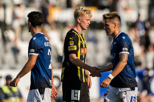 Häckens Isak Brusberg deppar