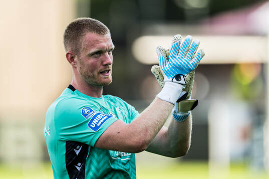 Halmstads målvakt Tim Erlandsson