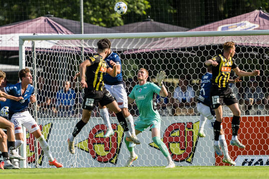 Halmstads målvakt Tim Erlandsson