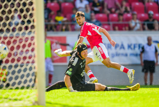 Kalmars Camil Jebara gör här 2-0