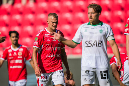 Kalmars Rasmus Sjöstedt deppar