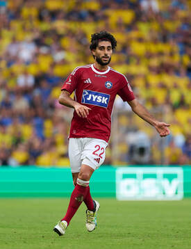 BRØNDBY, DANMARK - 20. JULI 2025: Rami Al Hajj, Silkeborg