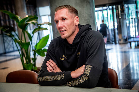 Goalkeeper Robin Olsen gave an interview upon arriving in