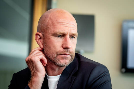 Head coach Henrik Rydström gave an interview upon arriving