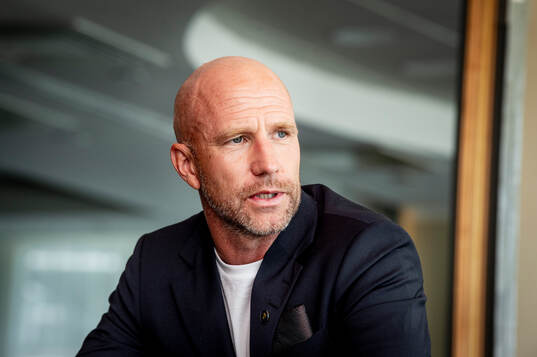 Head coach Henrik Rydström gave an interview upon arriving