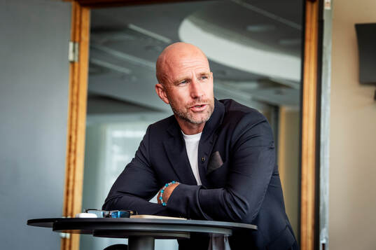 Head coach Henrik Rydström gave an interview upon arriving