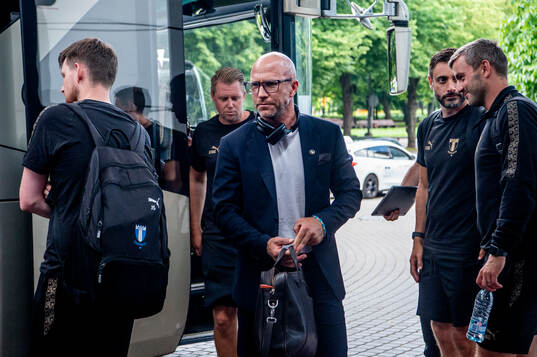 Head coach Henrik Rydström