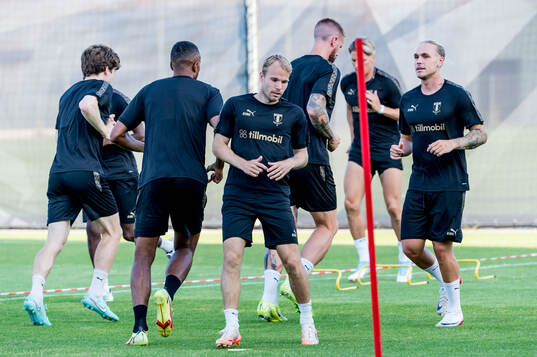 Oscar Lewicki and Daniel Gudjohnsen