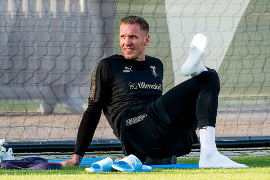 Goalkeeper Robin Olsen