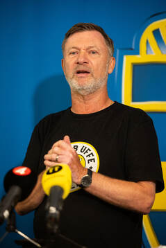 Head coach Peter Gerhardsson of the Swedish women's