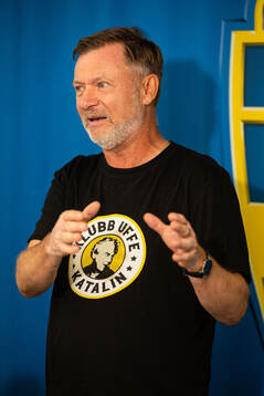 Head coach Peter Gerhardsson of the Swedish women's