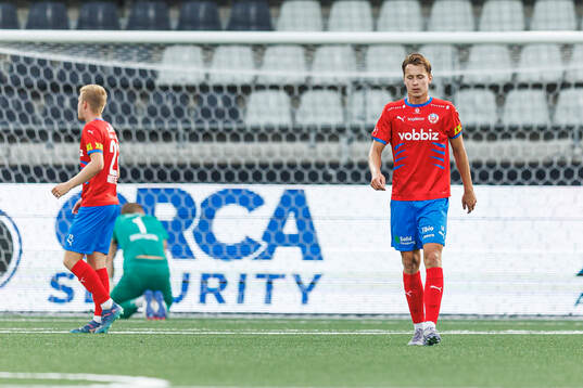 Helsingborgs Lukas Kjellnäs deppar