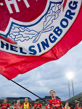 Helsingborgs Alexander Johansson jublar