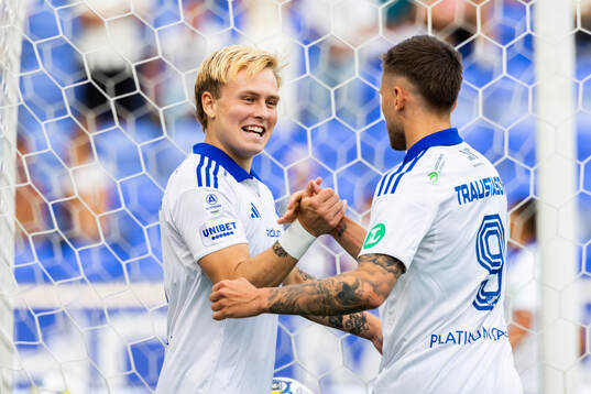 IFK Norrköpings Isak Andri Sigurgeirsson och Arnor