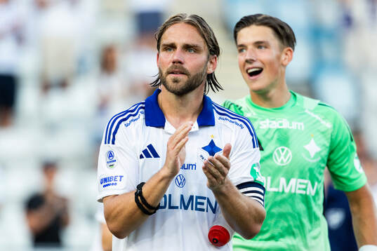 IFK Norrköpings Christoffer Nyman jublar