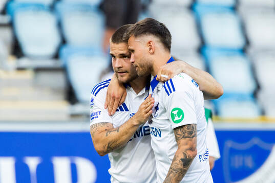 IFK Norrköpings Amadeus Sögaard och Arnor Traustason