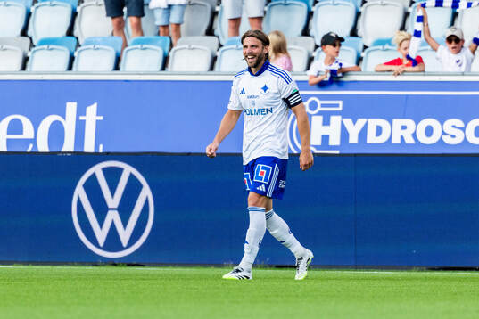 IFK Norrköpings Christoffer Nyman jublar