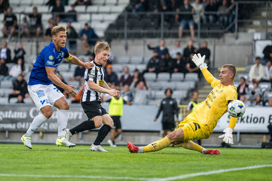 Landskronas Constantino Capotondi gör 1-0