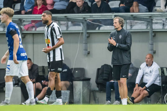 Landskronas tränare Robin Asterhed