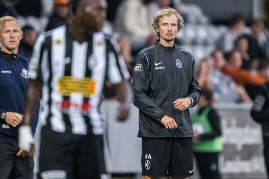 Landskronas tränare Robin Asterhed