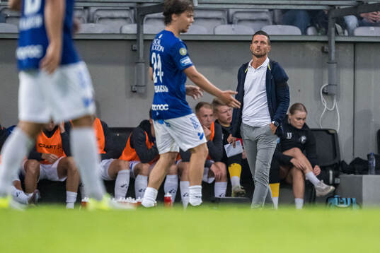 Trelleborgs tränare Kristian Haynes