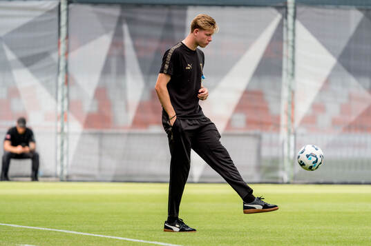 Nils Zätterström of Malmö FF