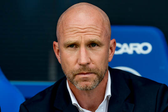 Head coach Henrik Rydström  of Malmö FF