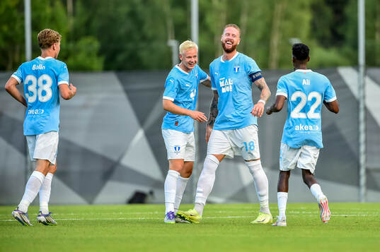 Hugo Bolin, Otto Rosengren, Pontus Jansson and Taha Ali of