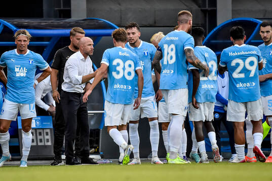 Head coach Henrik Rydström of Malmö FF