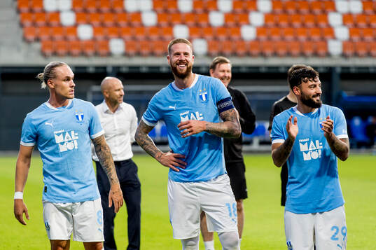 Arnor Sigurdsson, Pontus Jansson and Sead Haksabanovic of