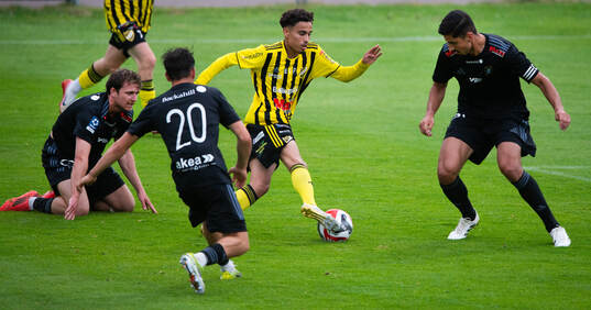 IFK Hässleholms Zidane Sala utmanar Ängelholms lagkapten